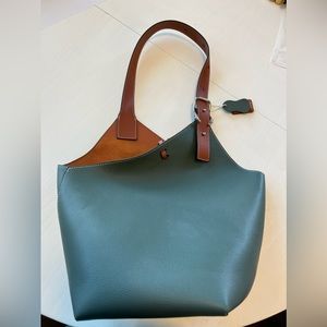 CHOLET Maison De Beuate Marseille Teal Handbag